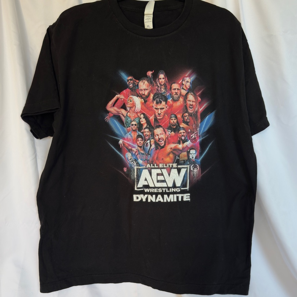 Dynamite  "I Was There" AEW Men's XL T-Shirt